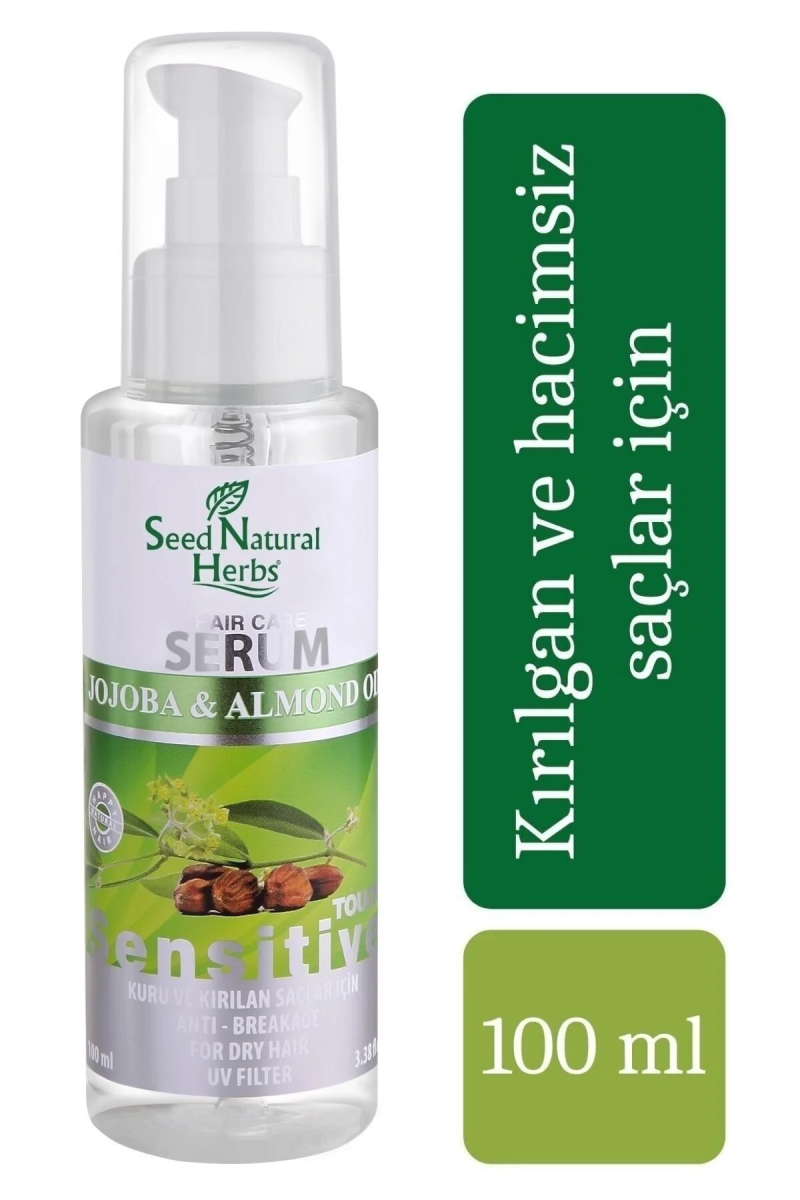 Seed Natural Herbs Jojoba & Almond Oil Serum 100 ml