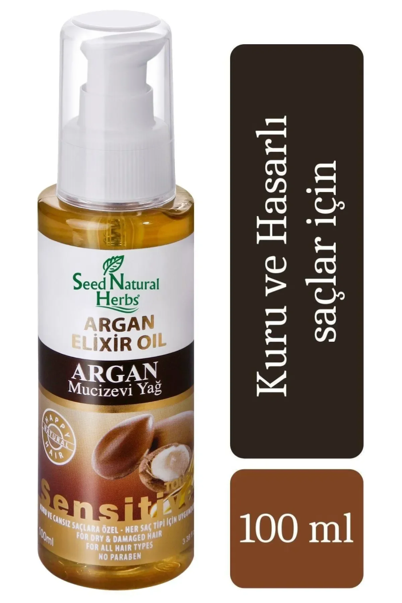 Seed Natural Herbs Argan Mucizevi Yağ 100 ml