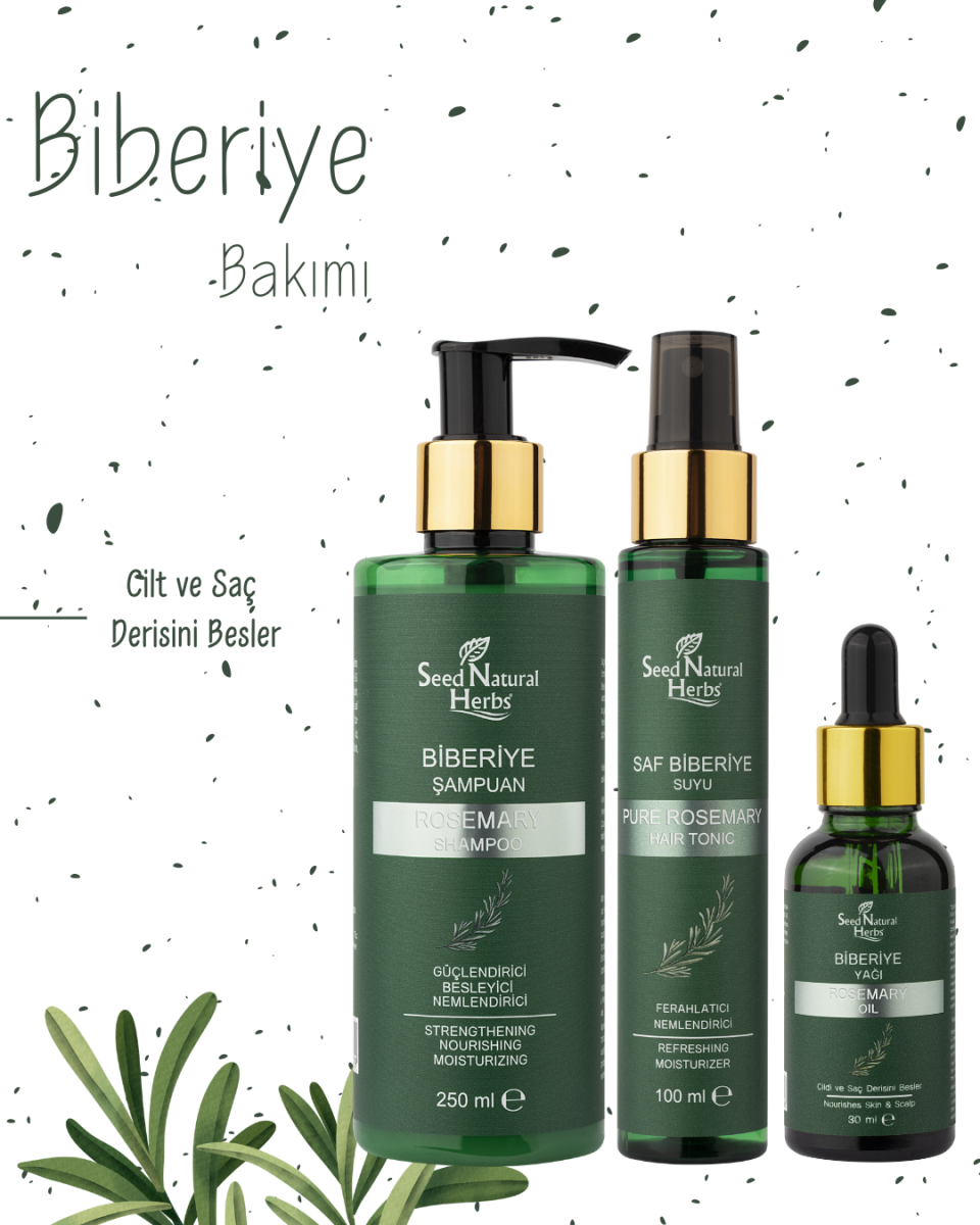 Biberiye Serisi ile Saçlarını Arındır